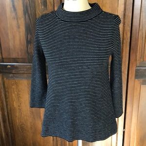 LOFT Retro mock neck knit pullover